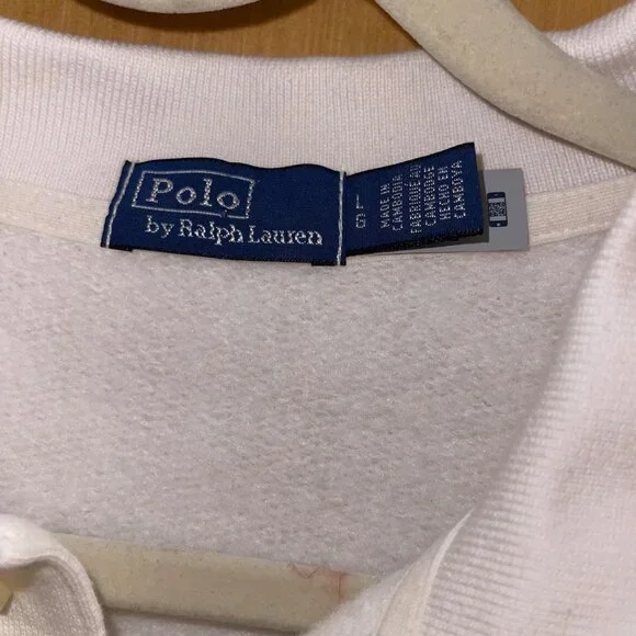 Polo Ralph Lauren Womens Pants and Top Size Large White Relaxed Balloon - Picture 2 of 12